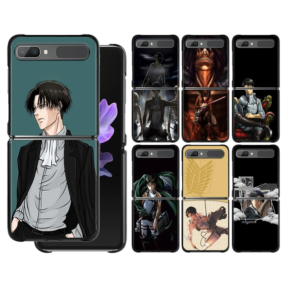 samsung galaxy z flip3 phone case Phone Case For Samsung Galaxy Z Flip3 5G Cases Hard PC Fundas For Samsung Z Flip 3 5G z flip Coque Anime shingeki no kyojin samsung galaxy z flip3 phone case