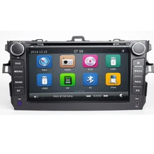 7 ips автомобильный DVD gps плеер для Toyota AURIS 2006 2007 2008 2009 2010 2011 система навигации транспортного средства Райдо BT 3g карта задняя камера