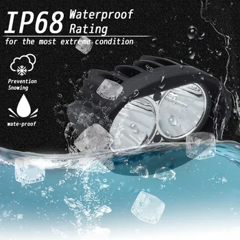 

ATV Car Light Boat Motorcycle 2000 LM Waterproof Reversing LED Headlight