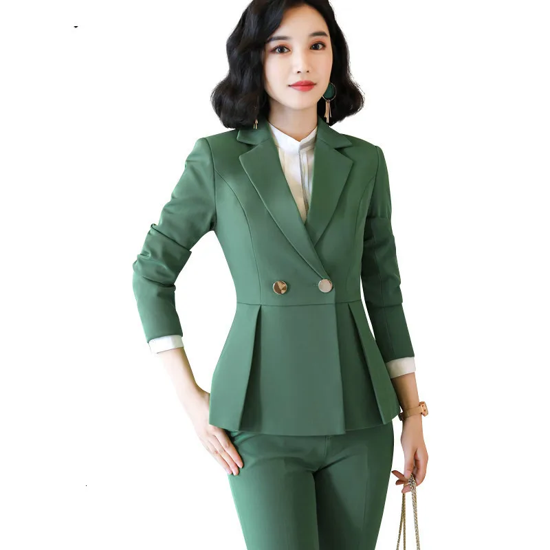 

New Women's High-end Women's Wear Two Accessories Pants, Suits, Desks, Women's Formal Work Clothes Winter Clothes Maternity