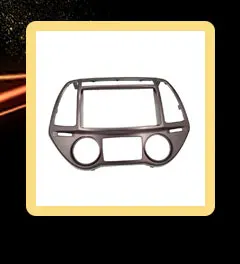2 DIN Автомобильный Стайлинг фасции для 2002-2008 Honda Spot Jazz RHD или LHD рулевая DVD рамка для монтажа на панель Установка отделка комплект ободок