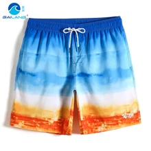 Летние плавки мужские сексуальные темно-синие полосатые джоггеры Модный Купальник спортивные de bain homme с принтом пляжные шорты трусы