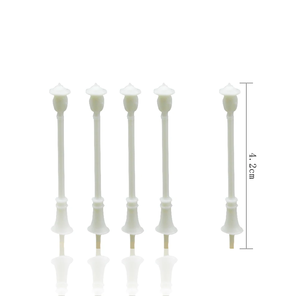 

1:500 42mm Diorama Architectural Model Park Lamp Building Scale Garden Light Models Scale Lamp Model For Train Scenery Layout