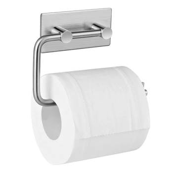 

Stainless Steel Punch-free Kitchen Paper Towel Holder Toilet Paper Holder F3MB
