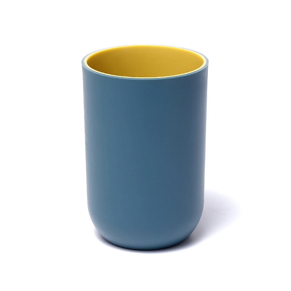 Простая двухцветная щетка My Teeth Cup, чашка для ванной, чашка для воды, простая креативная домашняя зубная щетка, чашка