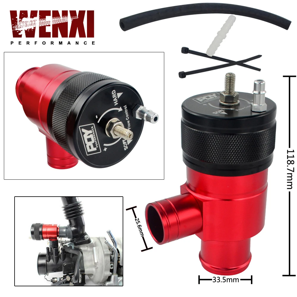 

NEW RECIRCULATION BOV FOR 2015-2017 SUBARU WRX ADJUSTABLE BLOW OFF VALVE KIT WX-BOV02