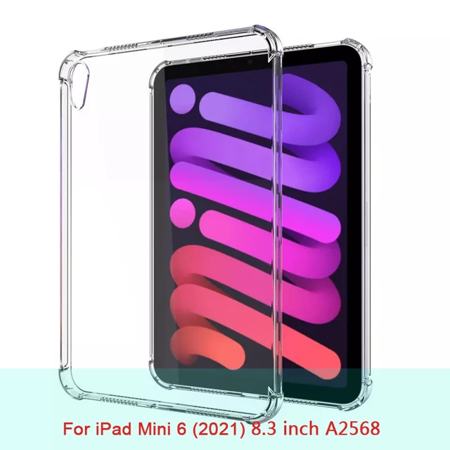 For New iPad 7 8 9 10.2 9.7 2021 5 6 Air 10.9 2 3 4 Case TPU Silicon Transparent Cover For iPad Pro 10.5 '' 11'' Mini 2 3 4 5 6 iPad Mini 6 2021