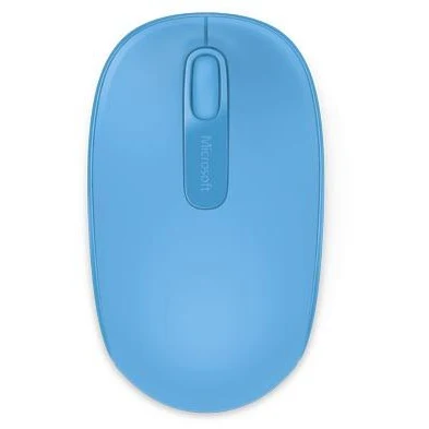 Мышь Microsoft Mobile Mouse 1850 бирюзовый оптическая(1000dpi) беспроводная USB для ноутбука(2but