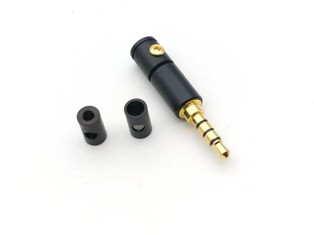 20 шт. 2 5 мм 4 полюсный стерео Мужской Аудио разъем для пайки DIY|connector 3.5mm|connector