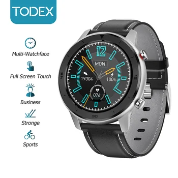 

TODEX DT78 Smart Watch Full Touch Round Smart Watch Men Retro Business IP68 Sport Watch for Men Bluetooth Control Heal