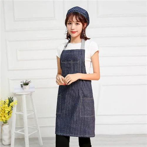 Light Blue Модные короткие унисекс западные ресторанные береты Harajuku стильные милые полосатые шляпы для взрослых 3 цвета - Цвет: Light Blue