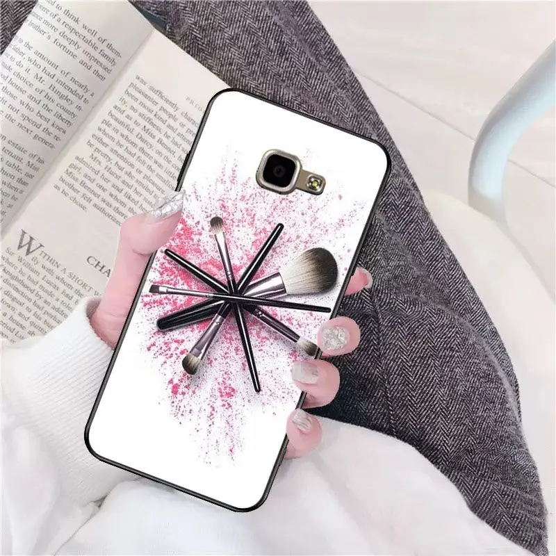 Girl love makeup brush