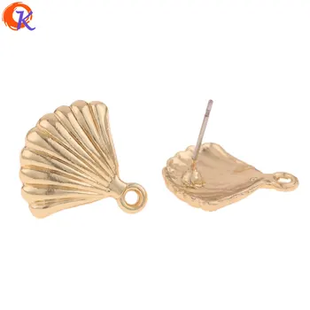 

Cordial Design 100Pcs 18*20MM Jewelry Accessories/Earrings Stud/DIY Jewelry Making/Shell Shape/Hand Made/Earring Findings