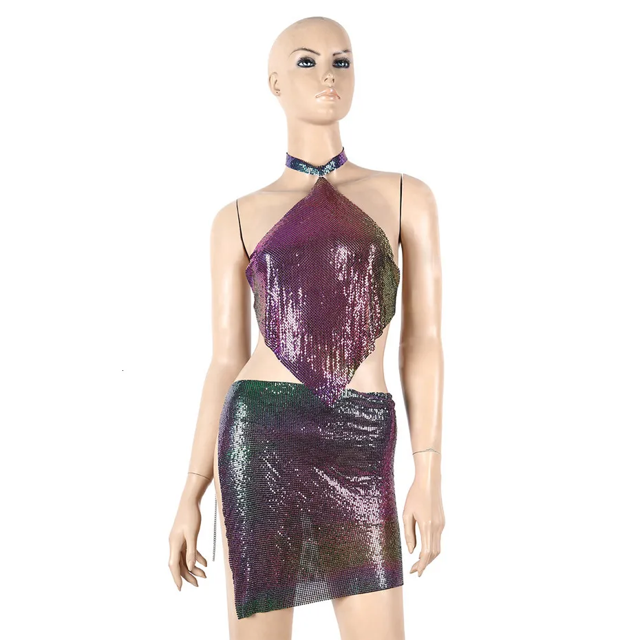 Ingemark пикантные алюминиевый сплавом Sequins средства ухода за кожей груди цепи богемный Готический бюстгальтер блестящие Slave груди, ювелирное изделие для тела, вечерние подарок