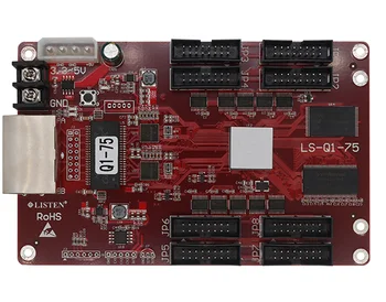 

Listen Q1-PLUS(75E) Replace LS-Q1-75 full color LED screen controller card 8 group HUB75E