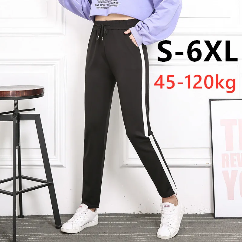 

Black Large Size Plus Velvet Harlan Trousers Woman High Waist Pocketoffice Ladies Pants Casual Loose Autumn and Winter Trousers