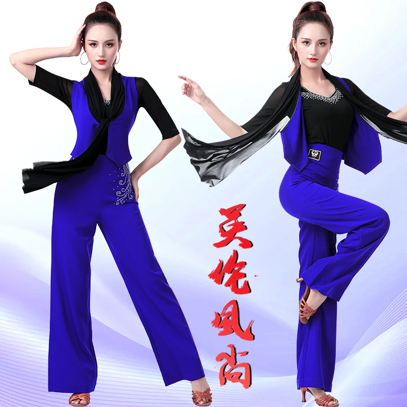 

Latin dance clothing adult new Latin dance national standard practice clothes