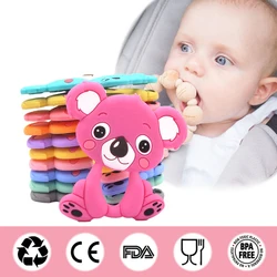 Baby Comfort Food Grade Silicone Teether Animal Teether Toy Infant Baby Teeth Koala Toys