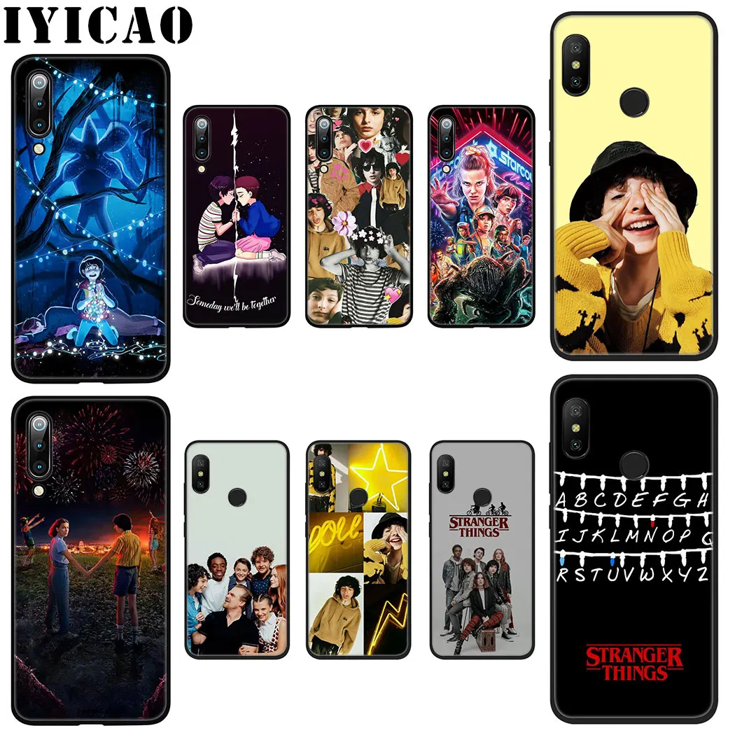 

IYICAO Stranger Things Soft Silicone Case for Xiaomi 9 8 SE A2 Lite A3 9T Pro A1 CC9 5X 6X MAX 3 F1 Case