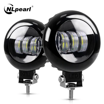 

NLpearl Off Road Light Bar/Work Light 12V 24V 30W LED Work Light Bar for Car Truck Jeep Boat 4x4 SUV ATV Spot Beam LED Fog Light