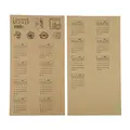 Calendar index 2PCS