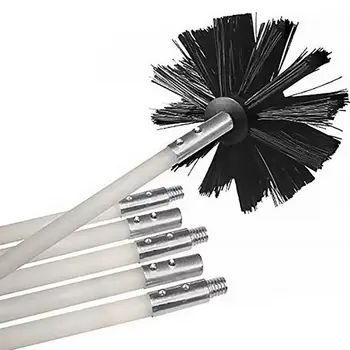 

4/6/8/12PCS Chimney Brush Boiler Brush Set Household Industrial Chimney Boiler Dryer Cleaning Dryer Duct Cleaning Tool Kit Hot