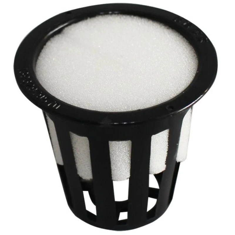 

50 Nursery Pots + 50 Seedling Sponge Mesh Cup Hydroponics System Plant Cultivation