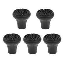 5 шт. Сменные резиновые наконечники для альпиниста, трость, треккинговые палки