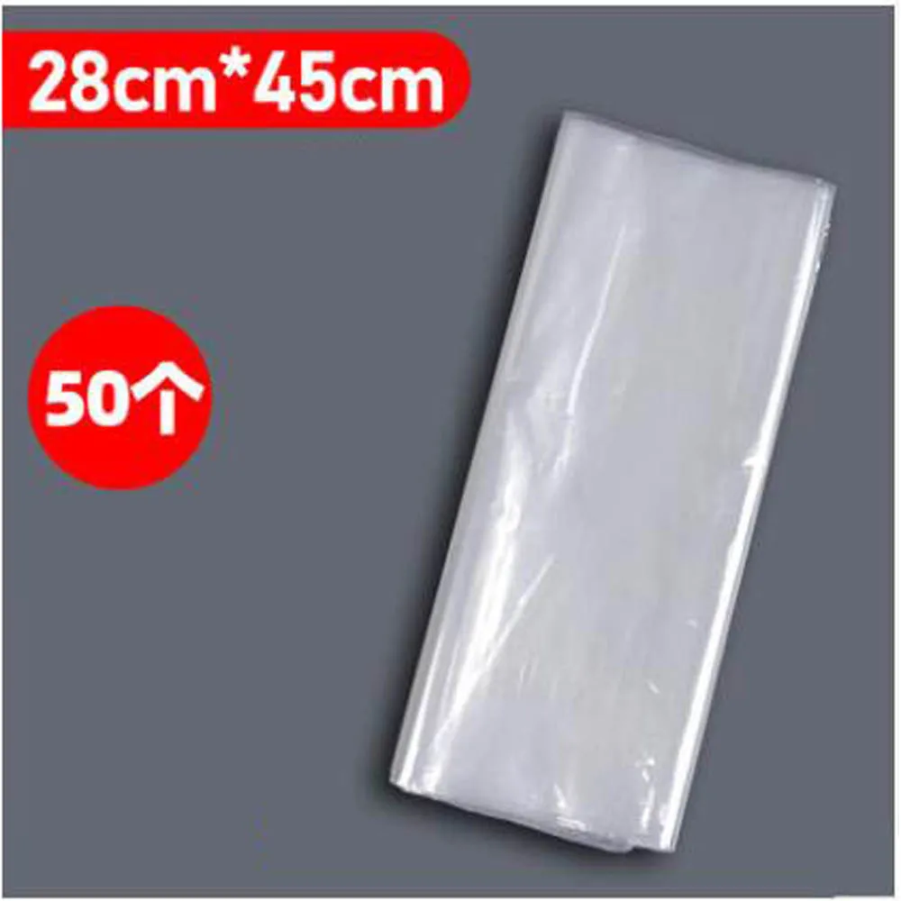 Heat Shrinkable Film Bag Sneakers Plastic Encapsulated Household Hair Dryer PVC Vinyl for Shoes 50 Pieces
