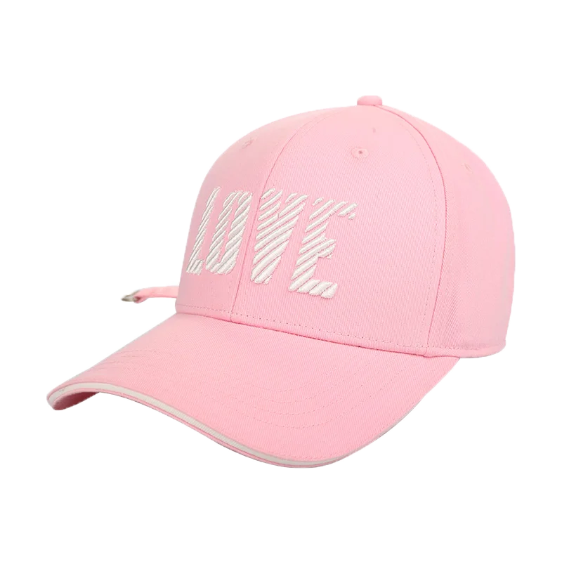 Pink Sedancasesa, унисекс, бейсболка для женщин и мужчин, с надписью LOVE, весна-лето, солнцезащитный козырек, Пляжная регулируемая бейсболка, WGSB181034 - Цвет: Pink