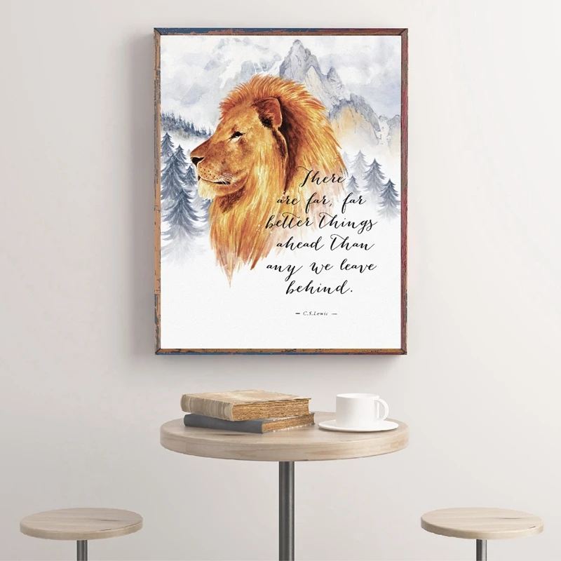 Aslan Narnia CS Lewis Quote | iPad Case & Skin