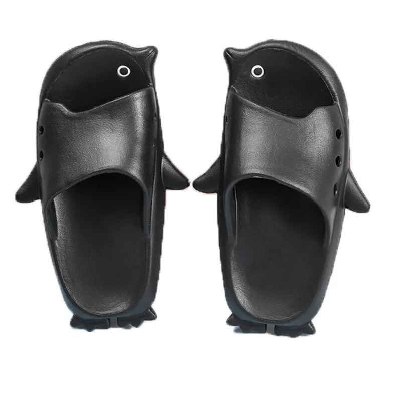 

Cute Animal Slippers Woman Fun Penguin Home Shoes Guest Slippers Bathroom Sandals Indoor flip-flops Female Room Shoes