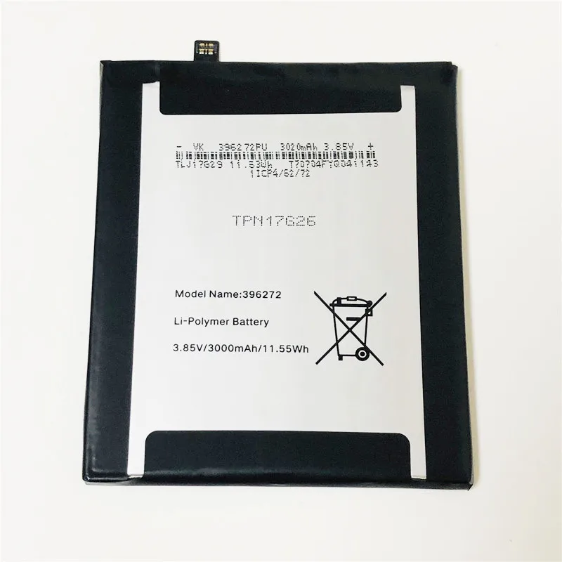 3 85 V 3000mAh 396272 TPN17G26 HY3 3963 для Wiko Upulse M1656 аккумулятор Batterie Bateria Batteria batterij