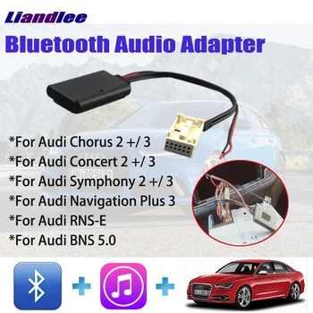 

Liandlee DIY Car BT Adapter For Audi 12 Pins AUX Interface Bluetooth Audio Decoder 3G/4G/5G Wireless Cable