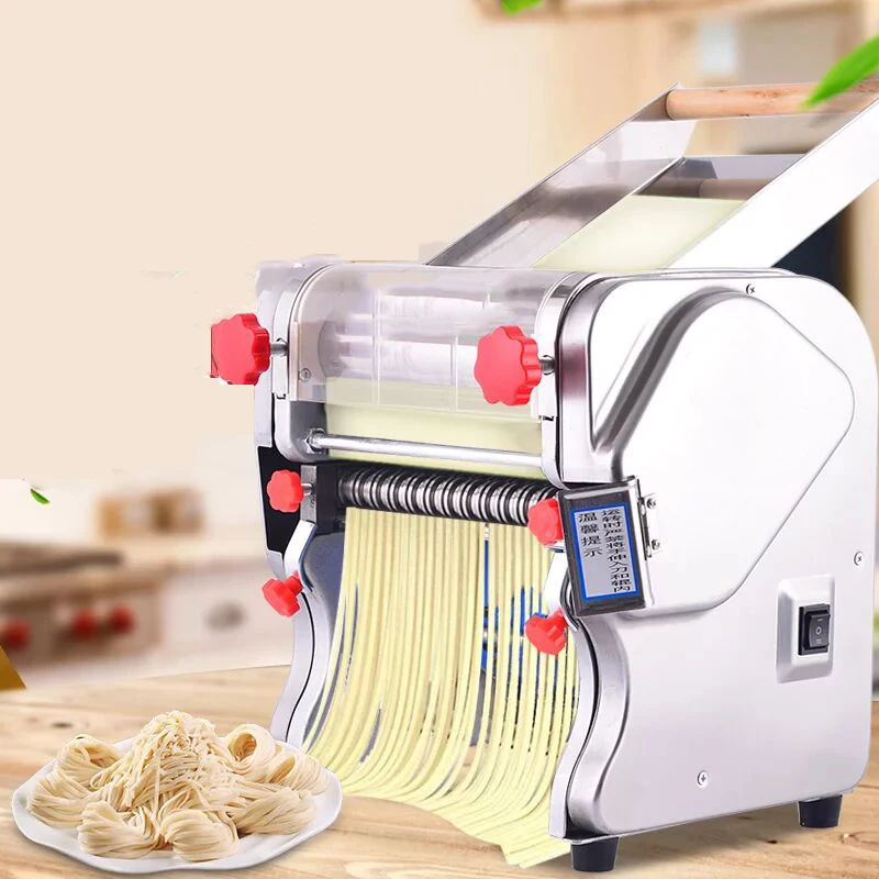 Electric Dough Roller Sheeter S.Steel Noodle Dumpling Pasta Maker
