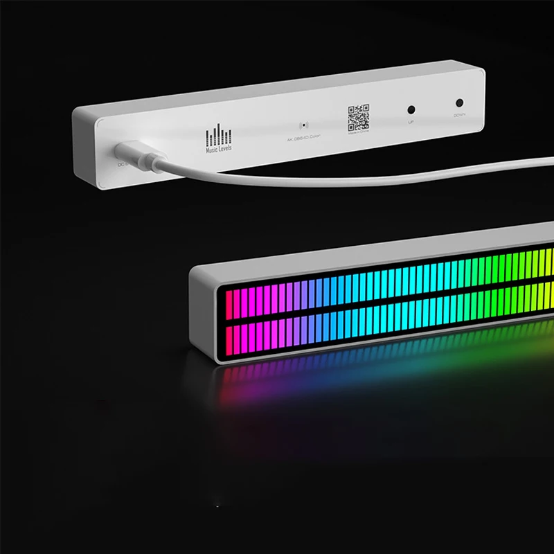 Светодиодный RGB-ритм музыкальный спектр светильник свет звуковой вход