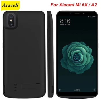 

Araceli For Xiaomi Mi 6X A2 Battery Charger Case 6000 Mah External Smart Phone Cover Power Bank For Xiaomi Mi 6X Power Cases