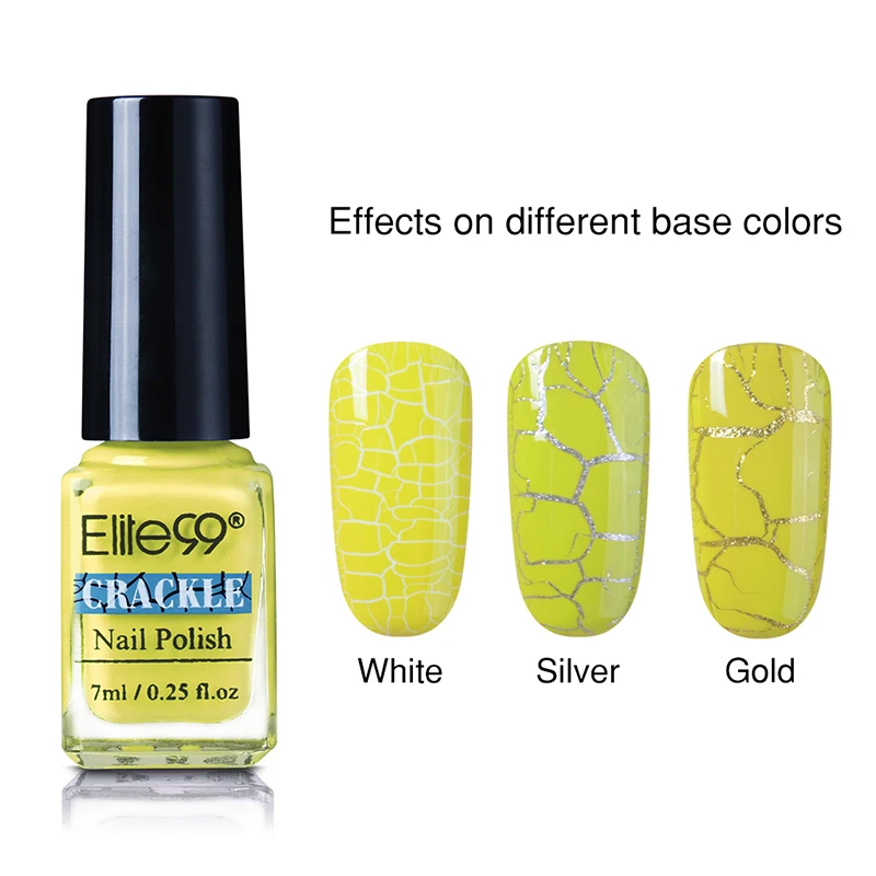 Elite99 7 мл трескающийся лак для ногтей волшебный треснутый цветной дизайн ногтей лак для маникюра дизайн ногтей Декоративный Лак Маникюр для ногтей - Цвет: 7828