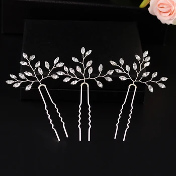 

H58 Wedding headpiece Bridesmaid Hair Accessories Bridal Hair Pin Clip Rhinestone Wedding Hairpins Wedding Hair Accessory