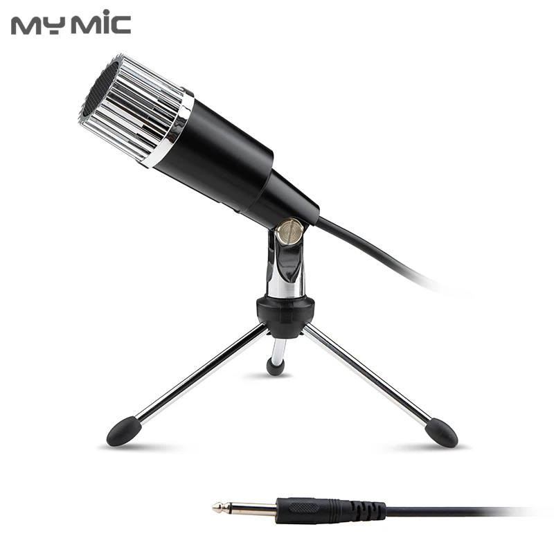 Профессиональный динамический караоке микрофон My Mic DM01 для студийной записи со
