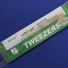 Натуральный продукт Vitesse Vetus Пинцет из нержавеющей стали OC9-SA с логотипом безопасности