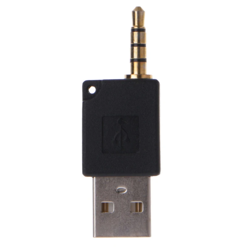 Adattatore Ausiliario Aux Maschio Da 3.5Mm A Usb 2.0 Per Apple Ipod Otic 1 ° 2 ° Mp3 Nuovo
