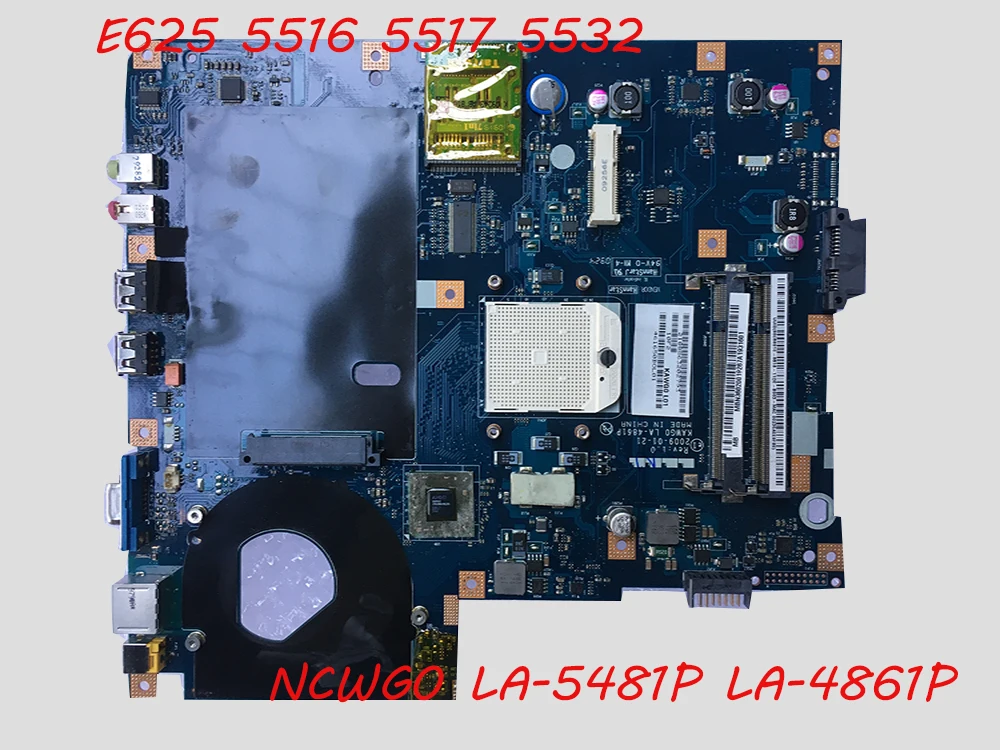 NCWG0 LA-4861P для Acer aspire E625 5516 5517 5532 Материнская плата ноутбука E626 MBPGY02001 | Материнские платы для ноутбуков -1005002270483433