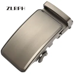 Zlrph novo estilo moda marca famosa produtos de luxo populares fivela de cinto automática para homens