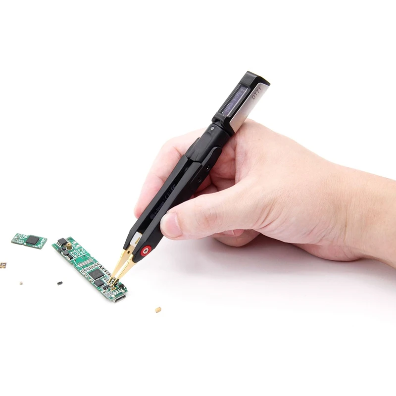 US $64.69 DT71 Mini Digital Tweezers Smart SMD Tester Portable LCR Meter Diode Resistor Capacitor Multimeter Frequency Signal Generator