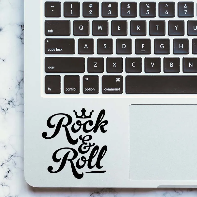 DJ Rock& Roll наклейка для трекпада ноутбука для Macbook Pro Air retina 1" 12" 1" 14" 1" hp Mac Book Skin Touc hp ad наклейка для ноутбука
