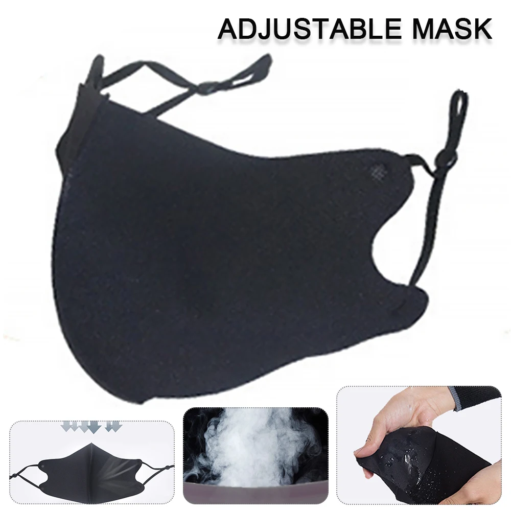 

10Pcs Unisex Masque Anti Dust Smoke Face Mask Black Anti-pollen PM2.5 Mouth Mask mascherine Facemask Washable Dustproof Masks