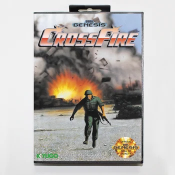 

Cross Fire 16bit MD Game Card For Sega Mega Drive/ Genesis with Retail Box