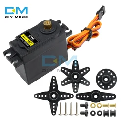 Servomoteurs MG995 MG 995 55g, engrenage métallique numérique RC, Robot de voiture, pour HPI XL, hélicoptère, voiture, bateau, Kit de bricolage électronique, carte Pcb 