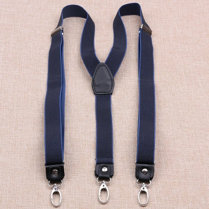 25cmWidthSuspenders3HooksYBackWomenElasticSuspenderHookLock